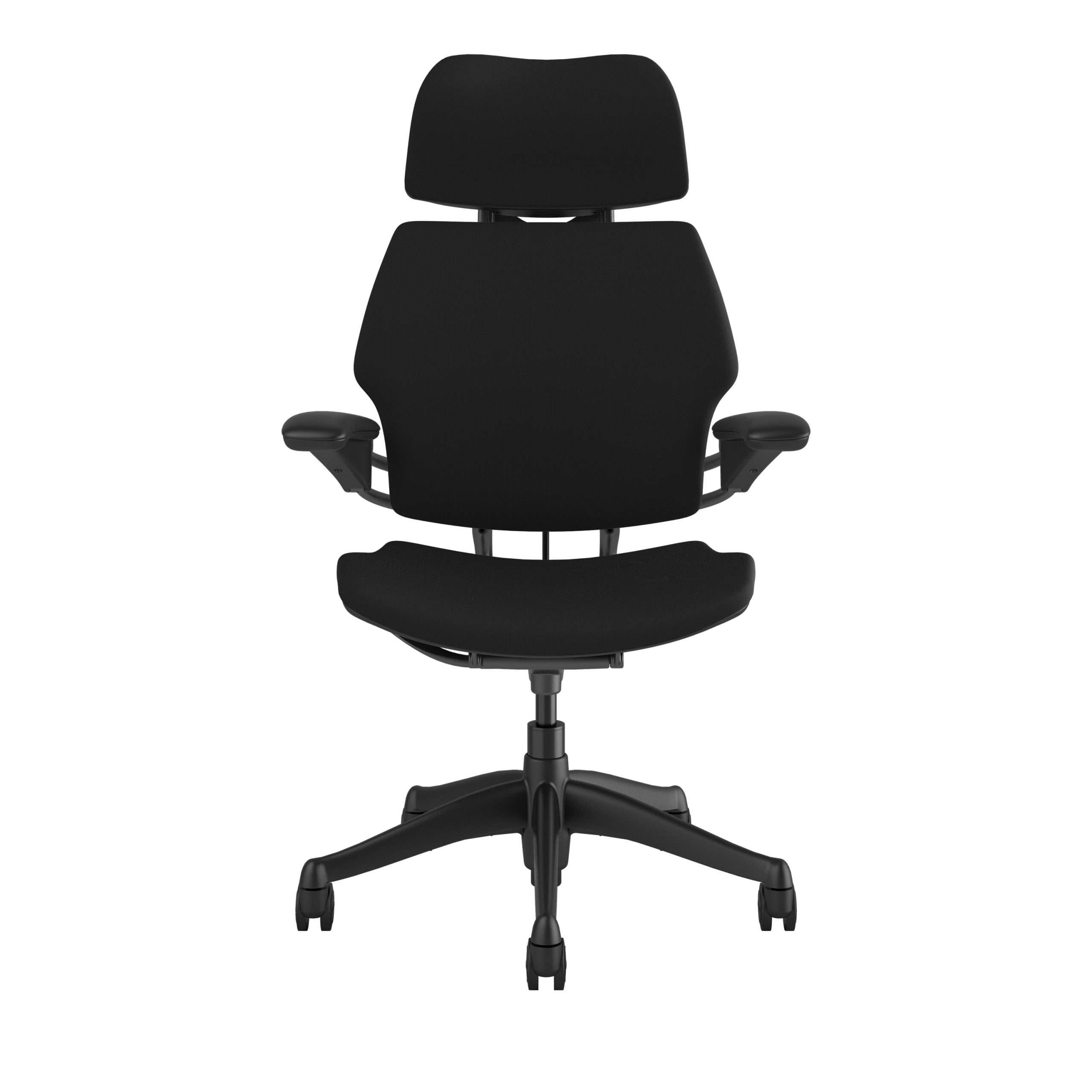 Buy Freedom Headrest Chair Graphite Frame Black Fabric