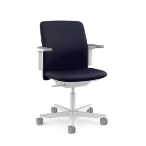 Humanscale Path Office Chair Midnight Side View