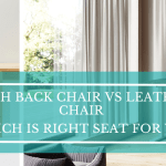 mesh back chair vs leather chair