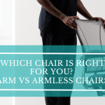 Why Armless Desk Chairs Can Be Problematic? Arm vs Armless Chair Debate