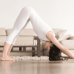 Downward Facing Dog  Yoga  Pose for posture correction